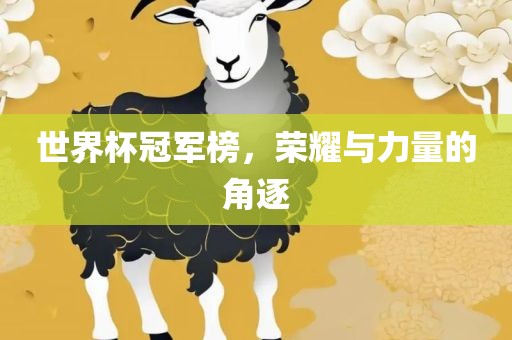 世界杯冠军榜，荣耀与力量的角逐