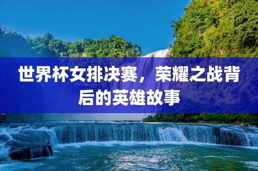 世界杯女排决赛，荣耀之战背后的英雄故事