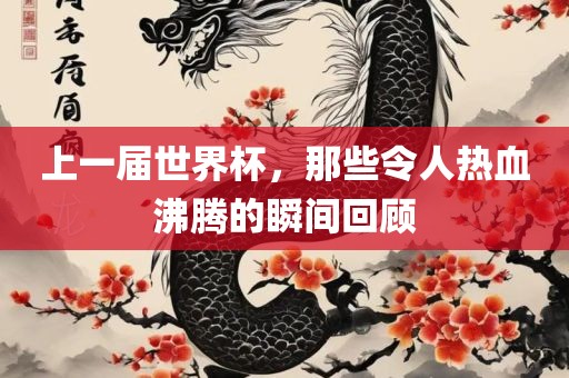 上一届世界杯，那些令人热血沸腾的瞬间回顾丹东日丰电子有限公司