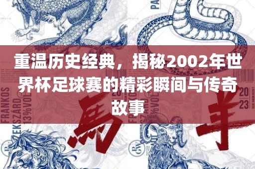 重温历史经典，揭秘2002年世界杯足球赛的精彩瞬间与传奇故事丹东日丰电子有限公司