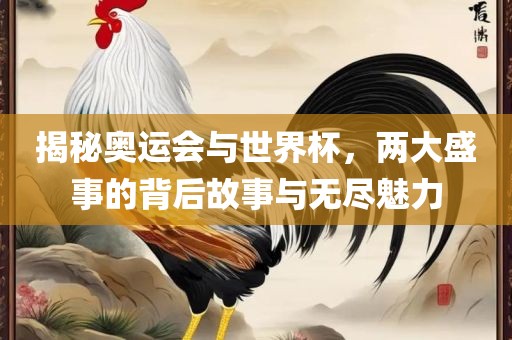 揭秘奥运会与世界杯，两大盛事的背后故事与无尽魅力