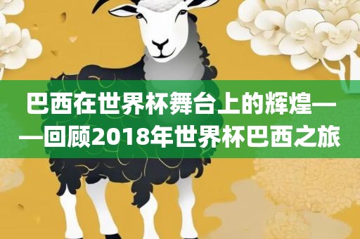巴西在世界杯舞台上的辉煌——回顾2018年世界杯巴西之旅丹东日丰电子有限公司