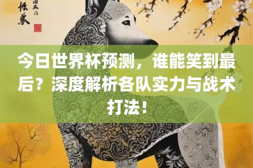 今日世界杯预测，谁能笑到最后？深度解析各队实力与战术打法！丹东日丰电子有限公司