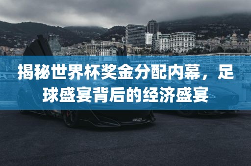 揭秘世界杯奖金分配内幕，足球盛宴背后的经济盛宴丹东日丰电子有限公司
