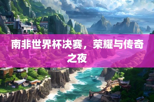 南非世界杯决赛，荣耀与传奇之夜