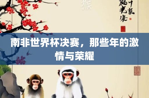 南非世界杯决赛，那些年的激情与荣耀