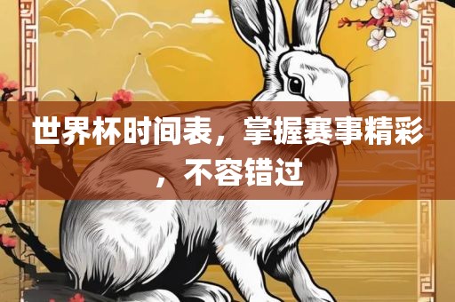 世界杯时间表，掌握赛事精彩，不容错过丹东日丰电子有限公司
