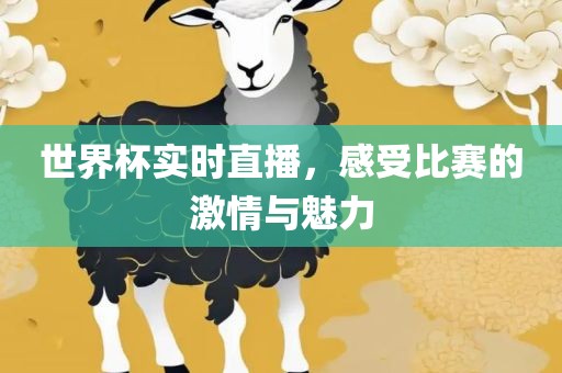 世界杯实时直播，感受比赛的激情与魅力