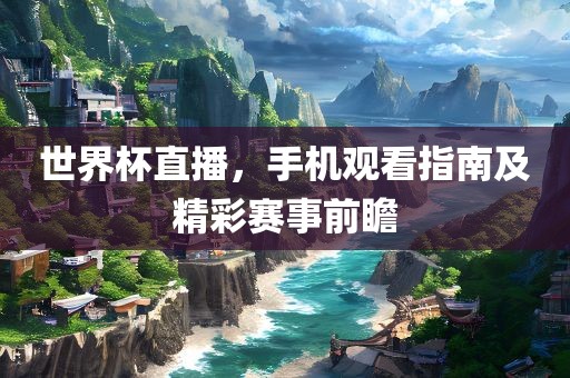 世界杯直播，手机观看指南及精彩赛事前瞻丹东日丰电子有限公司
