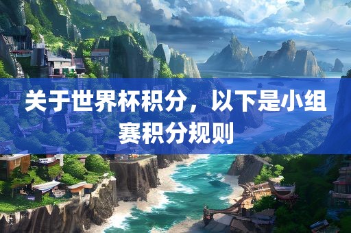 关于世界杯积分，以下是小组赛积分规则丹东日丰电子有限公司