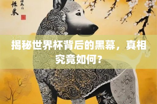揭秘世界杯背后的黑幕，真相究竟如何？