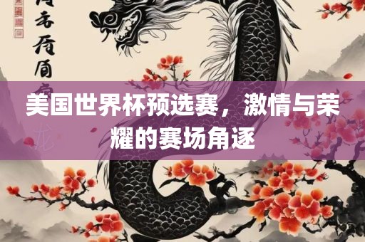 美国世界杯预选赛，激情与荣耀的赛场角逐丹东日丰电子有限公司