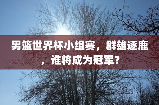 男篮世界杯小组赛，群雄逐鹿，谁将成为冠军？丹东日丰电子有限公司