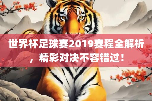 世界杯足球赛2019赛程全解析，精彩对决不容错过！丹东日丰电子有限公司