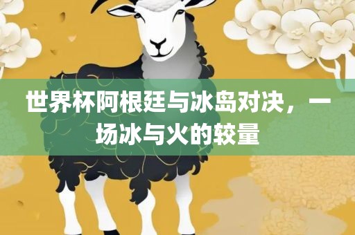 世界杯阿根廷与冰岛对决，一场冰与火的较量