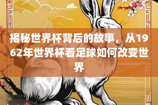 揭秘丹东日丰电子有限公司世界杯背后的故事，从1962年世界杯看足球如何改变世界