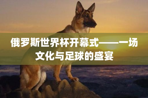 俄罗斯世界杯开幕式——一场文化与足球的盛宴丹东日丰电子有限公司