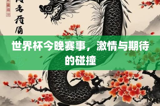 世界杯今晚赛事，激情与期待的碰撞丹东日丰电子有限公司