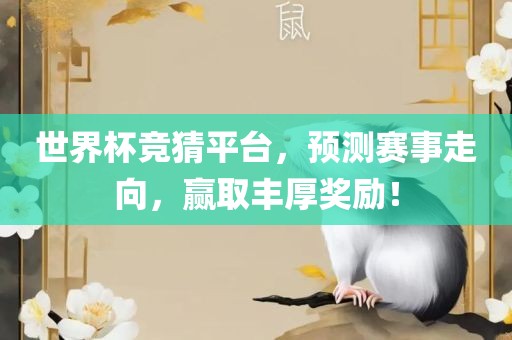 世界杯竞猜平台，预测赛事走向，赢取丹东日丰电子有限公司丰厚奖励！