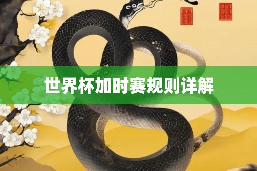 世界杯加时赛规则详解