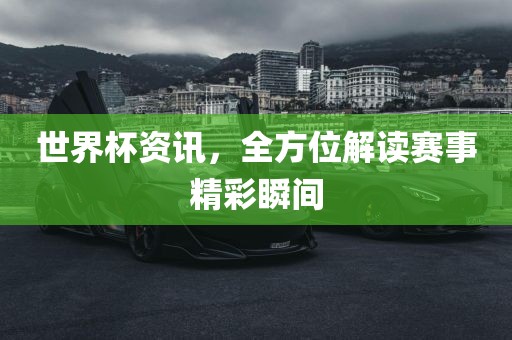 世界杯资讯，全方位解读赛事精彩瞬间