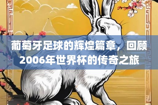 葡萄牙足球的辉煌篇章，回顾2006年世界杯的传奇之旅