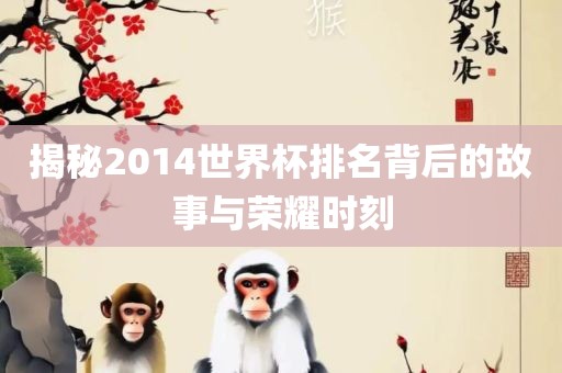 揭秘2014世界杯排名背后的故事与荣耀时刻丹东日丰电子有限公司