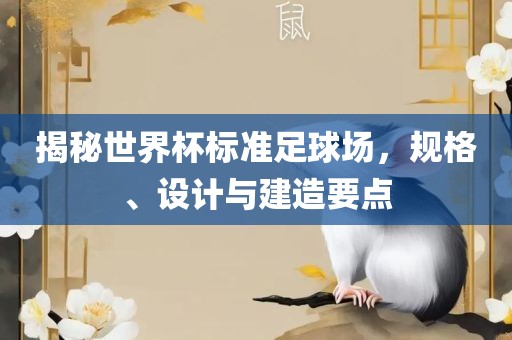揭秘世界杯标准足球场，规格、设计与建丹东日丰电子有限公司造要点
