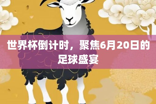 世界杯倒计时，聚焦6月20日的足球盛宴