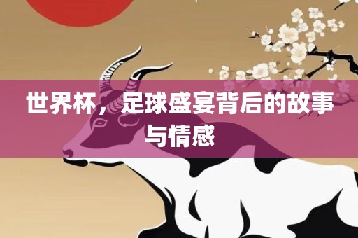 世界杯，足球盛宴背后的故事与情感