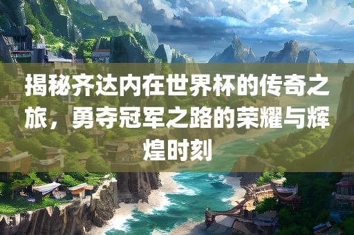 揭秘齐达内在世界杯的传奇之旅，勇夺冠军之路的荣耀与辉煌时刻