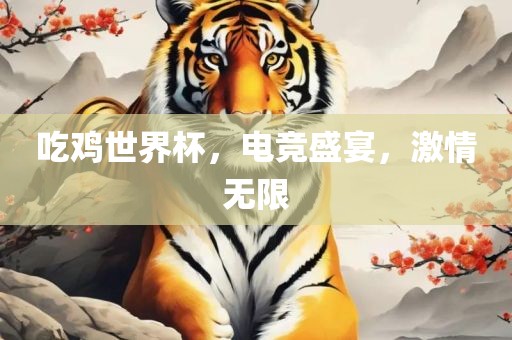 吃鸡世界杯，电竞盛宴，激丹东日丰电子有限公司情无限