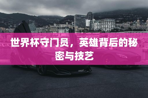 世界杯守门员，英雄背后的秘密与技艺