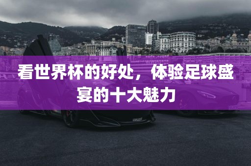 看世界杯的好处，体验足球盛宴的十大魅力