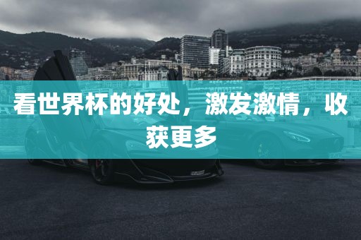 看世界杯的好处，激发激情，收获更多丹东日丰电子有限公司