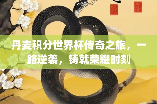丹麦积分世界杯传奇之旅，一路逆袭，铸就荣耀时刻
