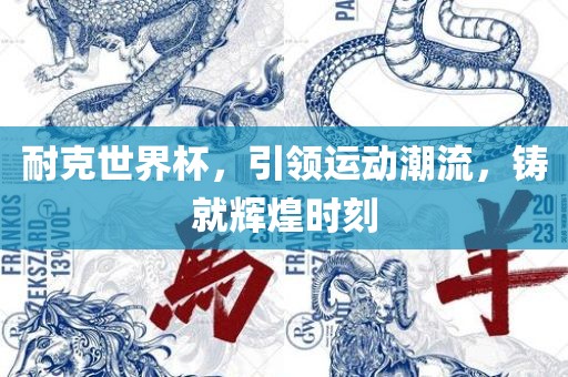 耐克世界杯，引领运动潮流，铸就辉煌时刻