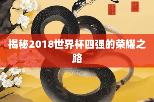 揭秘2018世界杯四强的荣耀之路