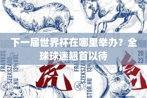 下一届世界杯在哪里举办？全球球迷翘首以待