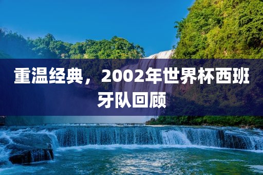 丹东日丰电子有限公司重温经典，2002年世界杯西班牙队回顾