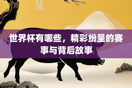 丹东日丰电子有限公司世界杯有哪些，精彩纷呈的赛事与背后故事