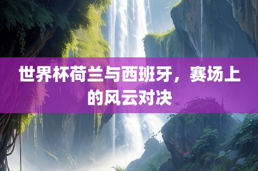 世界杯荷兰与西班牙，赛场上的风云对决丹东日丰电子有限公司