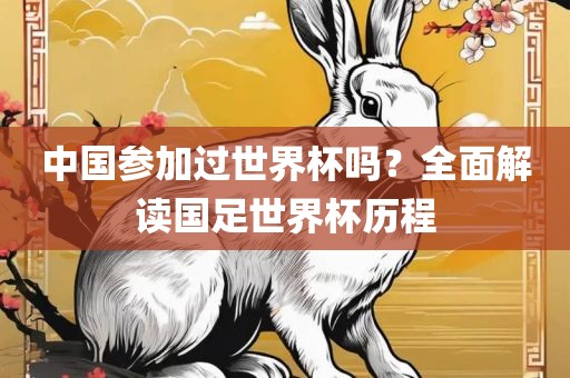中国参加过世界杯吗？全面解读国足世界杯历程