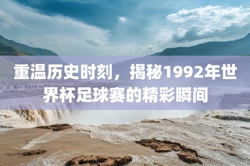 重温历史时刻，揭秘1992年世界杯足球赛的精彩瞬间丹东日丰电子有限公司