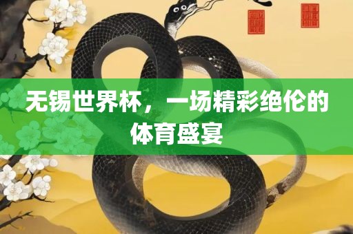 无锡世界杯，一场精彩绝伦的体育盛宴丹东日丰电子有限公司