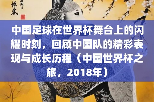 中国足球在世界杯舞台上的闪耀时刻，回顾中国队的精彩表现与成长历程（中国世界杯之旅，2018年）丹东日丰电子有限公司