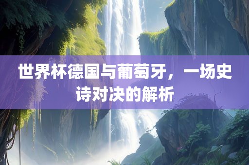世界杯德国与葡萄牙，一场史诗对决的解析丹东日丰电子有限公司
