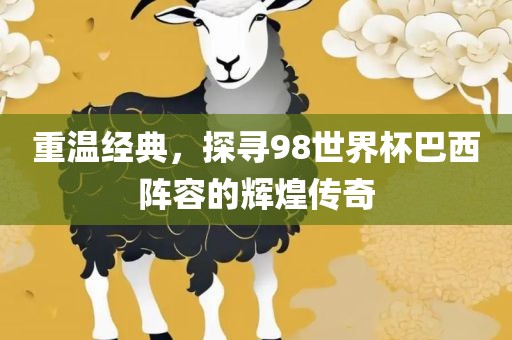 重温经典，探寻98世界杯巴西阵容的辉煌传奇丹东日丰电子有限公司