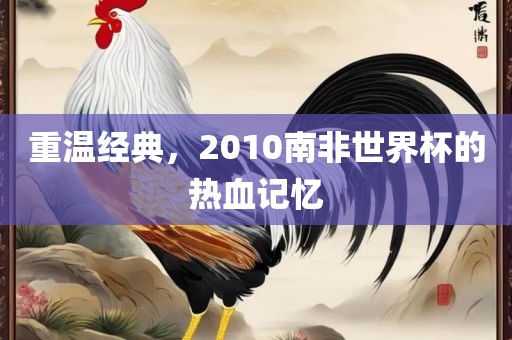 重温经典，2010南非世界杯的热血记忆