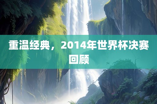 重温经典，2014年世界杯决赛回顾丹东日丰电子有限公司